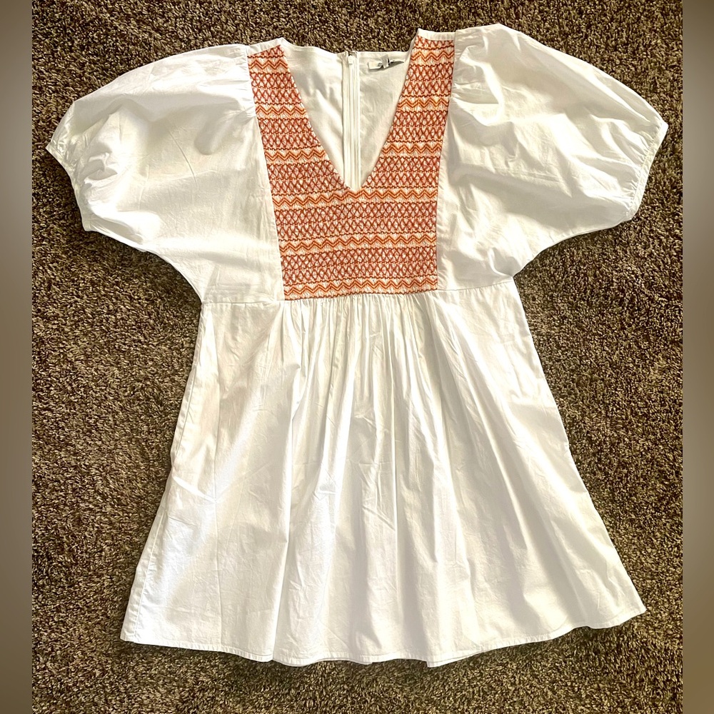 Madewell 100% cotton dress, NWOT, Large